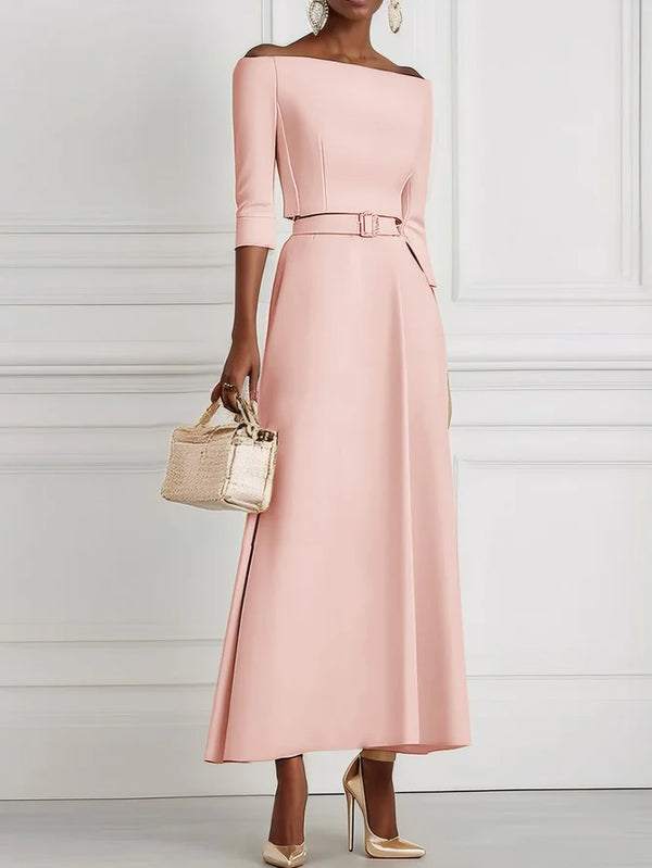 Anabel - Classic Half Sleeve Dress