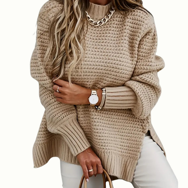 KATE | Warm Textured Knit Sweater