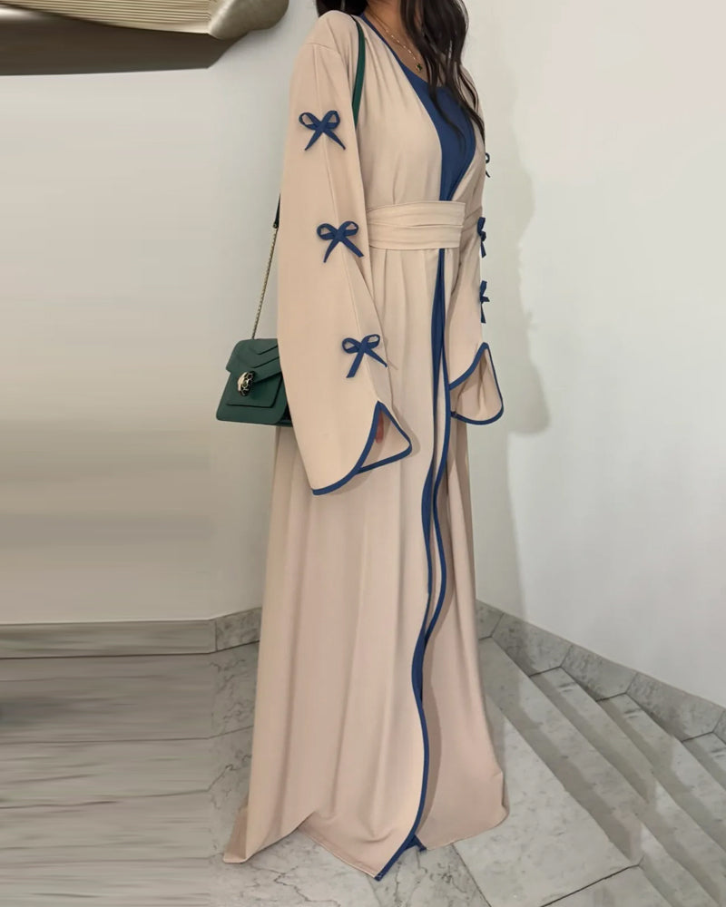 Cara - Elegant Bow Dress set