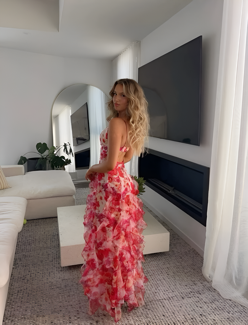 Silvana - Floral Luxe Maxi Dress