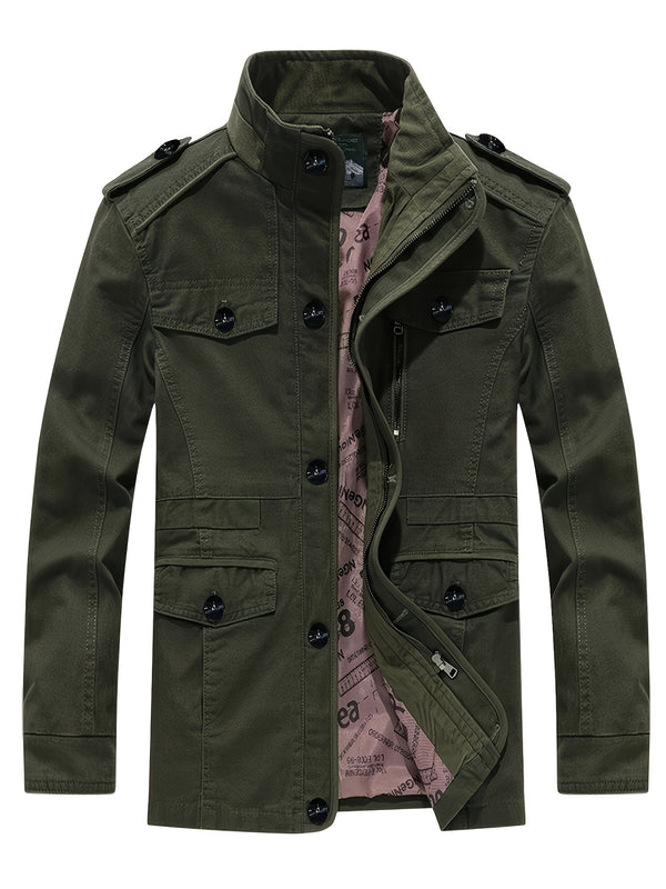 Charles - Elegant Button Coat