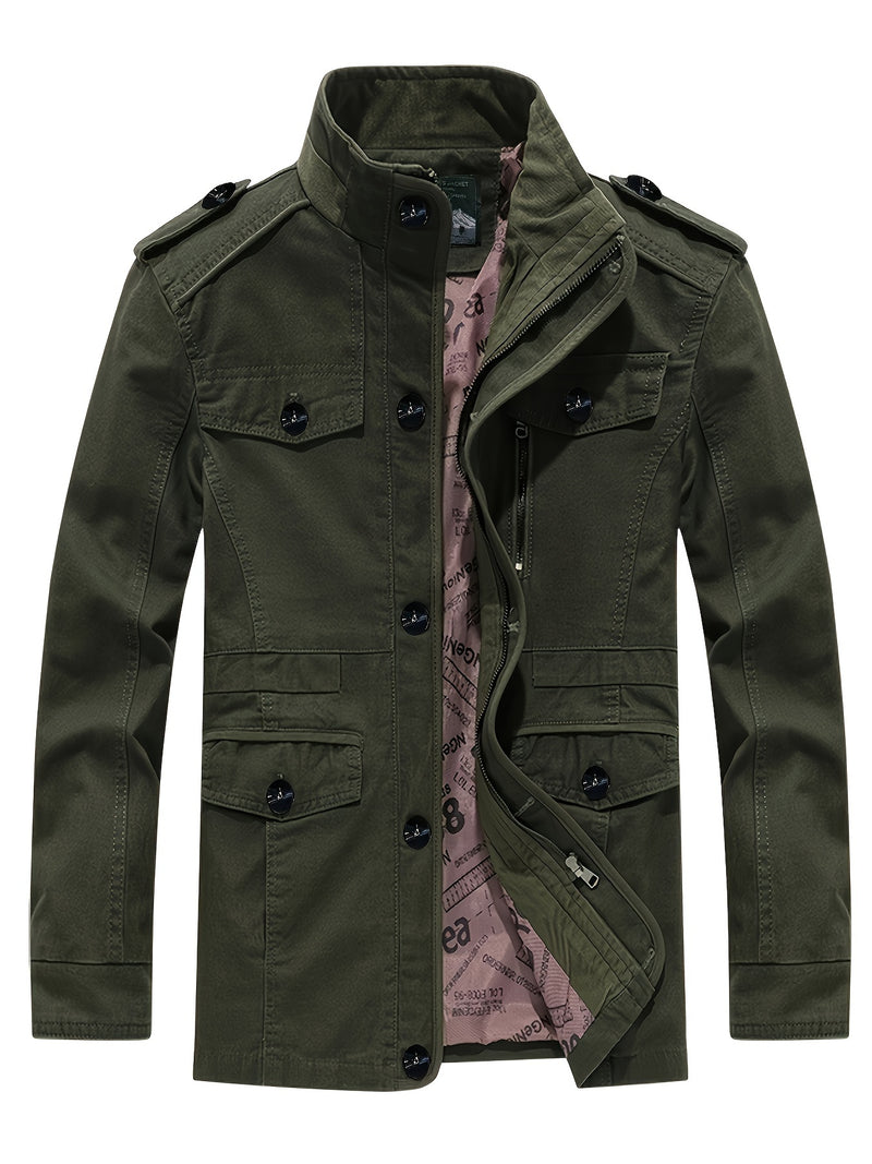 Charles - Elegant Button Coat