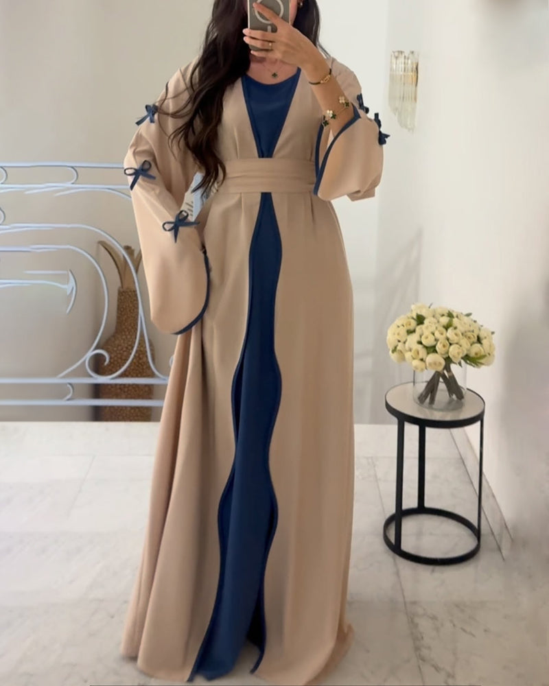 Cara - Elegant Bow Dress set