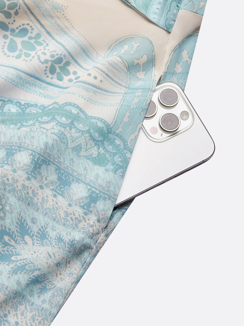 Solia - Floral Chiffon Maxi Dress