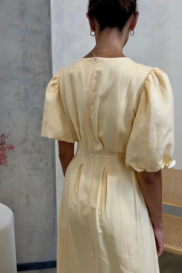 Bubi - Yellow Air Maxi Dress