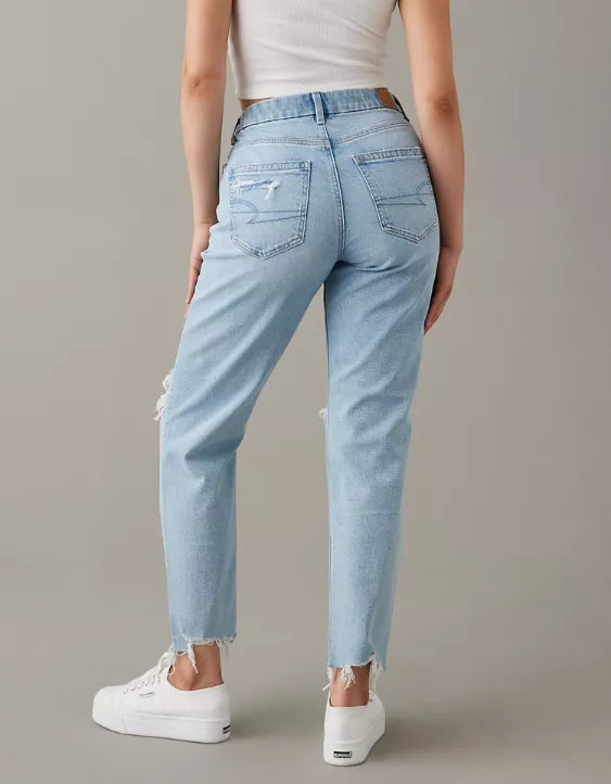 Aloria - Curvy Ripped Jeans