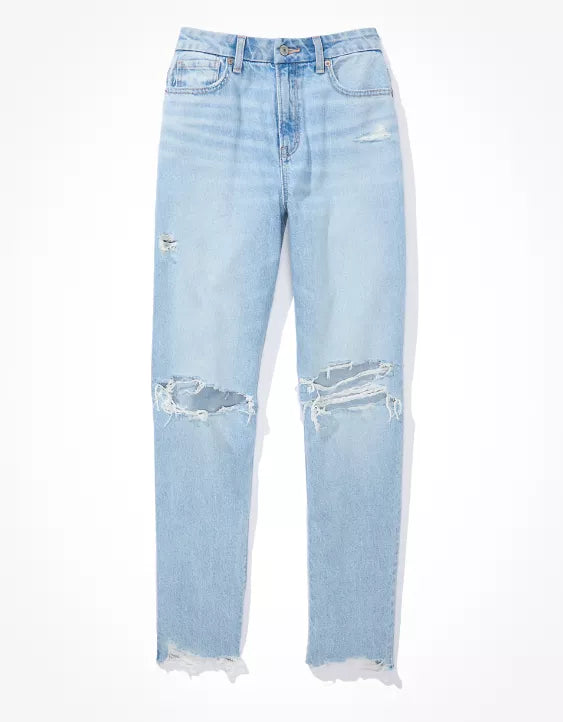 Aloria - Curvy Ripped Jeans