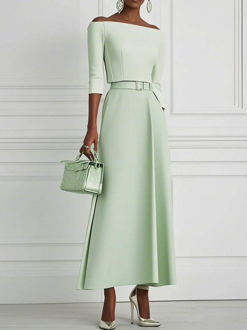 Anabel - Classic Half Sleeve Dress
