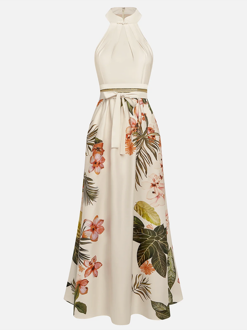 Avanie - Classic Bow Halter Dress