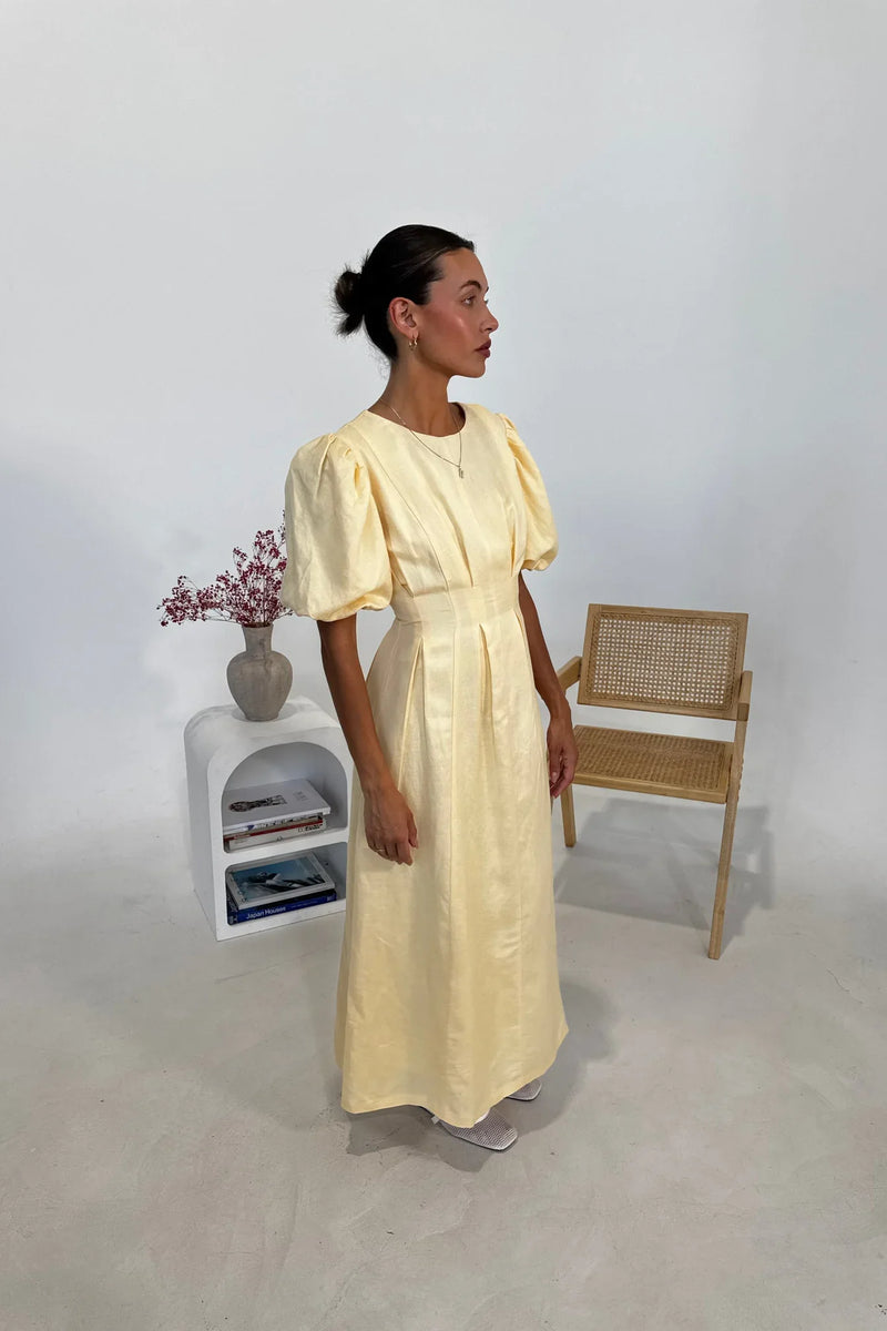 Bubi - Yellow Air Maxi Dress