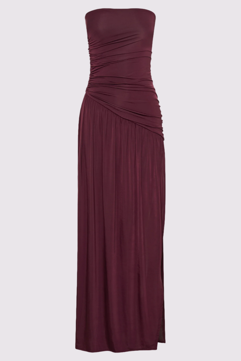 Mystic - Elegant Maroon Gown