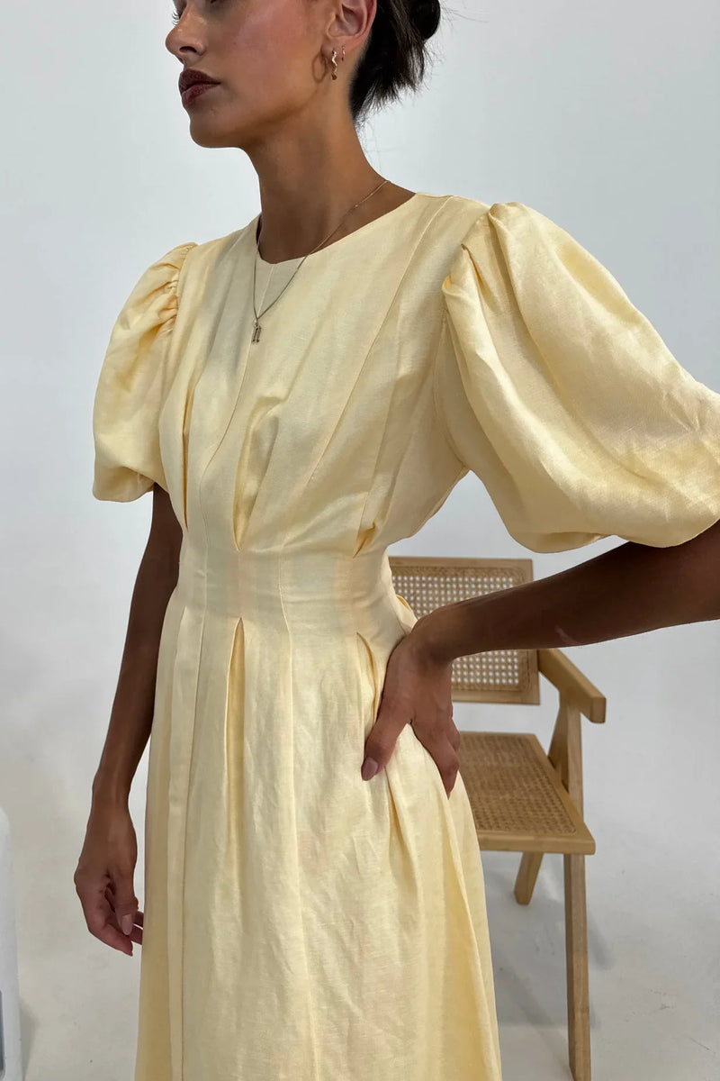 Bubi - Yellow Air Maxi Dress