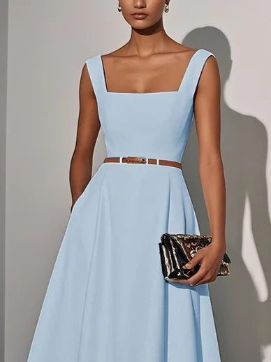 Carllota - Classic Lace Sleeveless Dress
