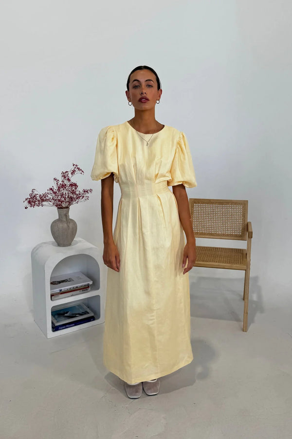 Bubi - Yellow Air Maxi Dress