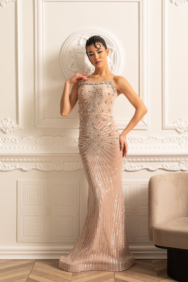 Virelle - Evening Shimmering Sequin Dress