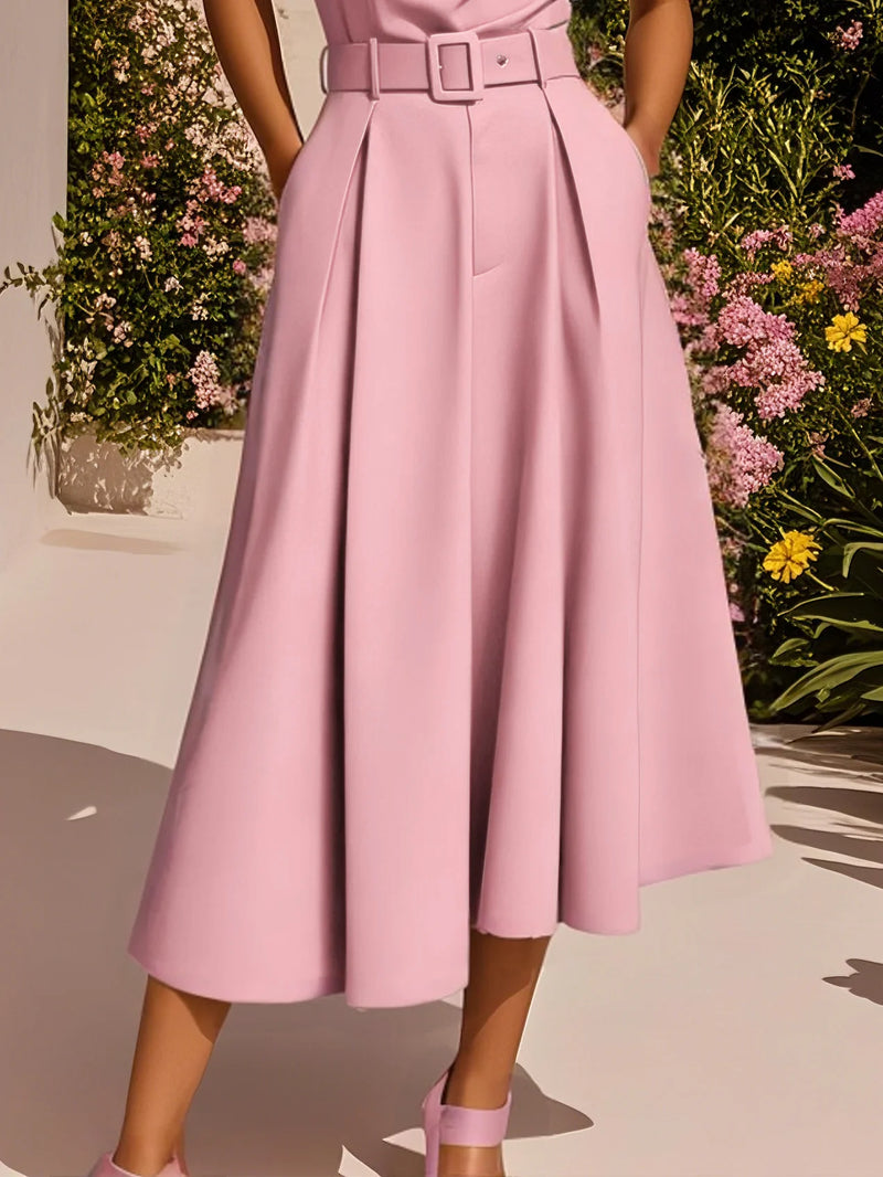 Dahlia - Square Neck Sleeveless Dress