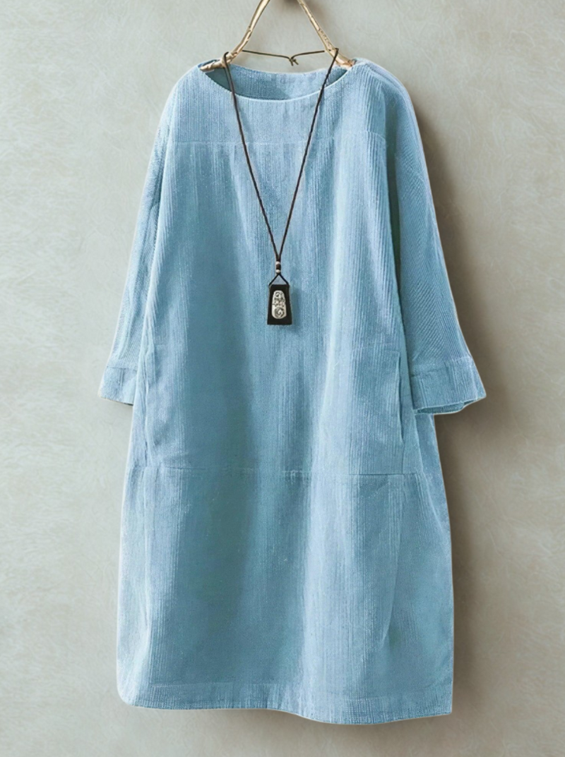 Marivelle - Classic Cord Tunic Dress
