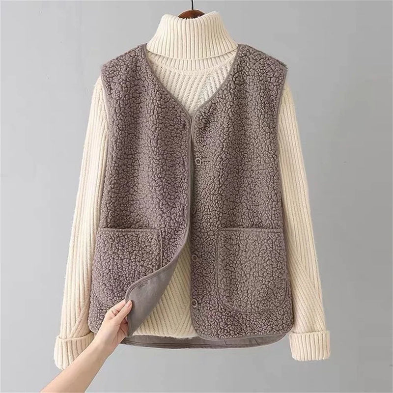 Aggie | Cozy Sherpa Vest