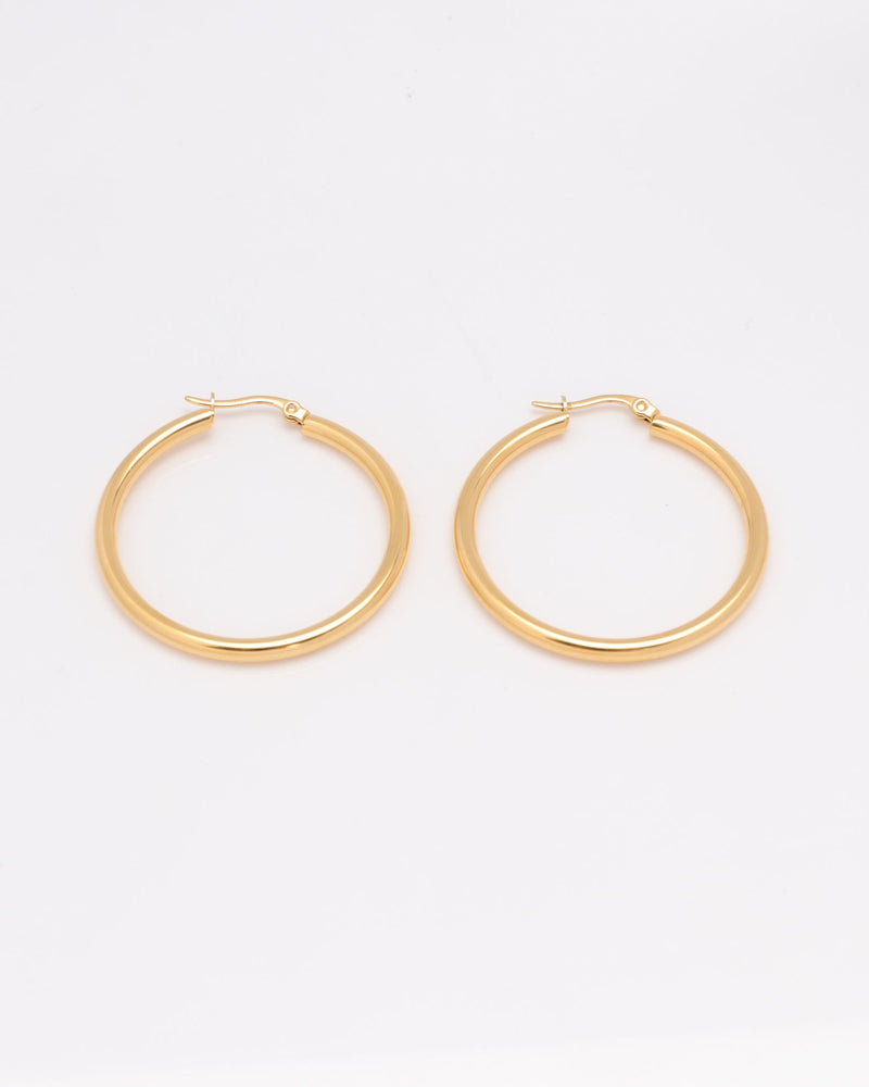 Eloise Gold Hoop Earrings