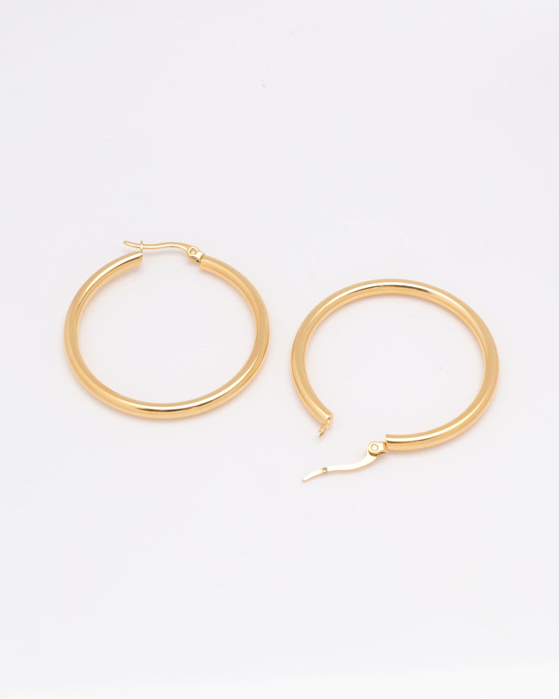 Eloise Gold Hoop Earrings