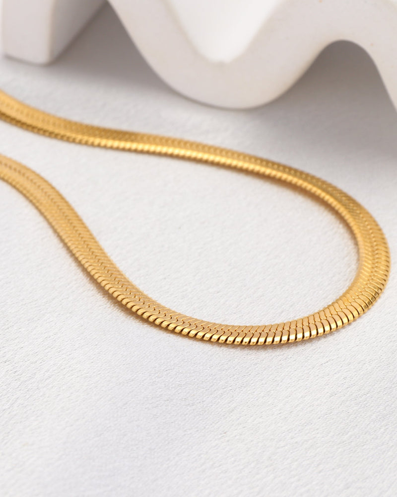 Sabi Gold Snake Chain Necklace