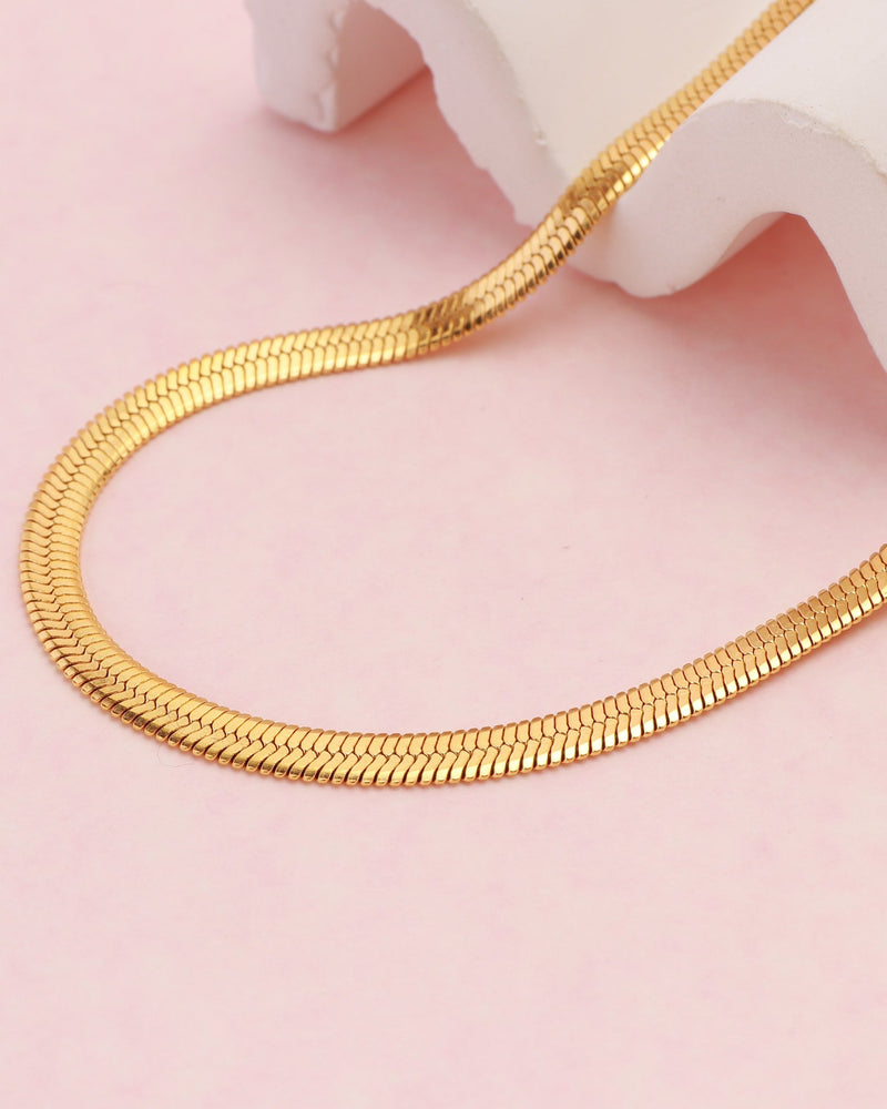 Sabi Gold Snake Chain Necklace