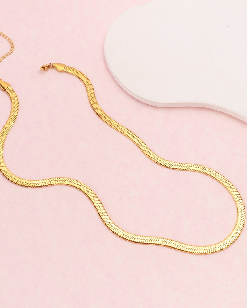 Sabi Gold Snake Chain Necklace