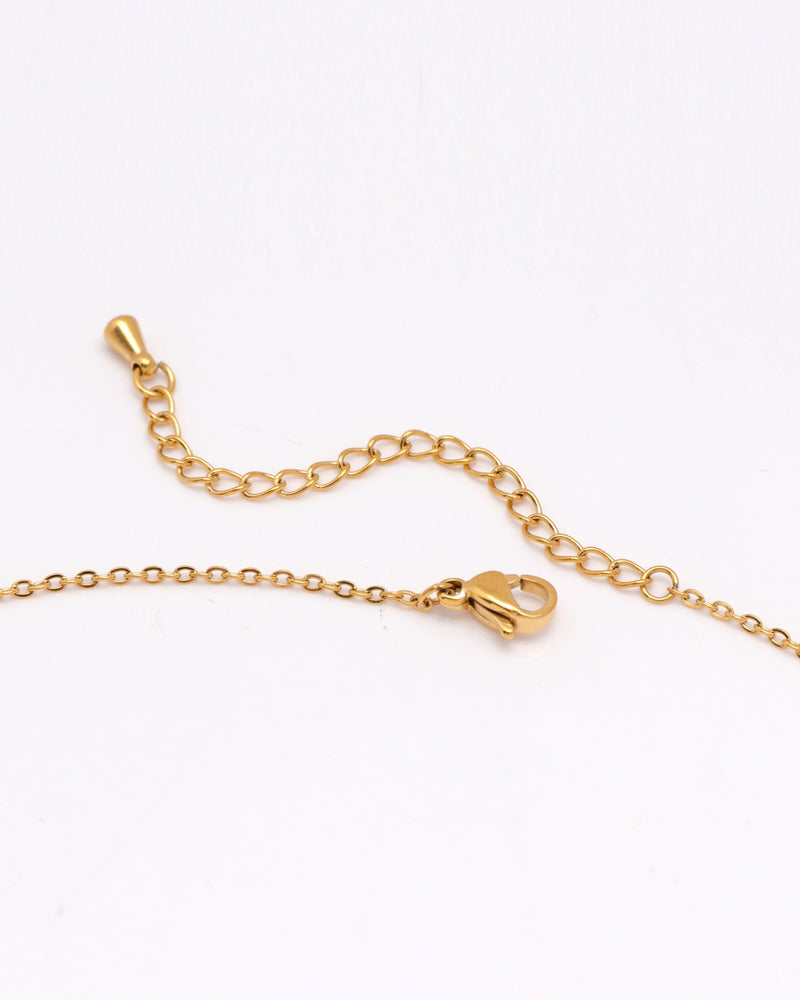 Soleil Gold Boho Sun Pendant Necklace
