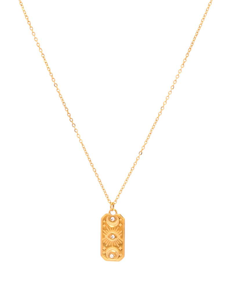 Selenia Gold Mystic Pendant Necklace