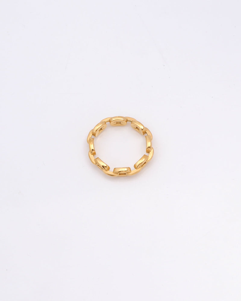 Alia Gold Chain Ring