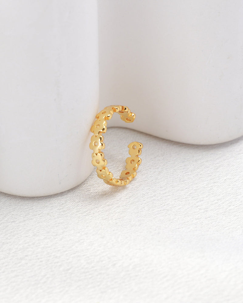 Bloom Gold Floral Ring