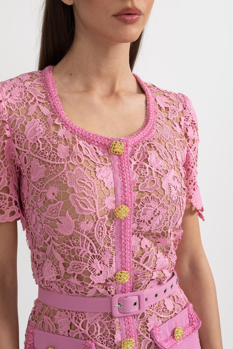Marais - Exquisite Short Sleeve Dress