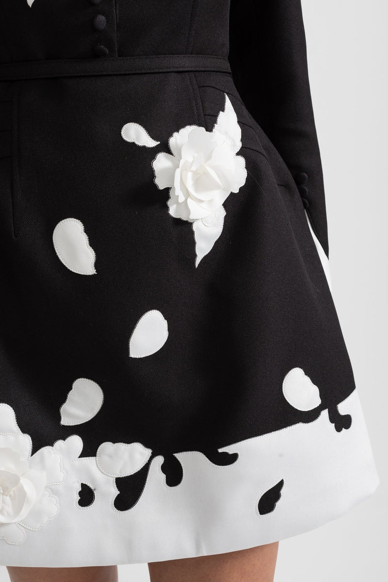 Thalya - Luxe Floral Embellished Dress