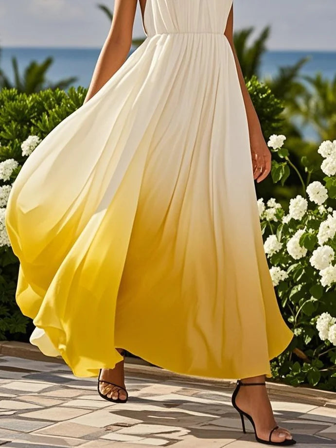 Imani - Luxe Chiffon Maxi Dress