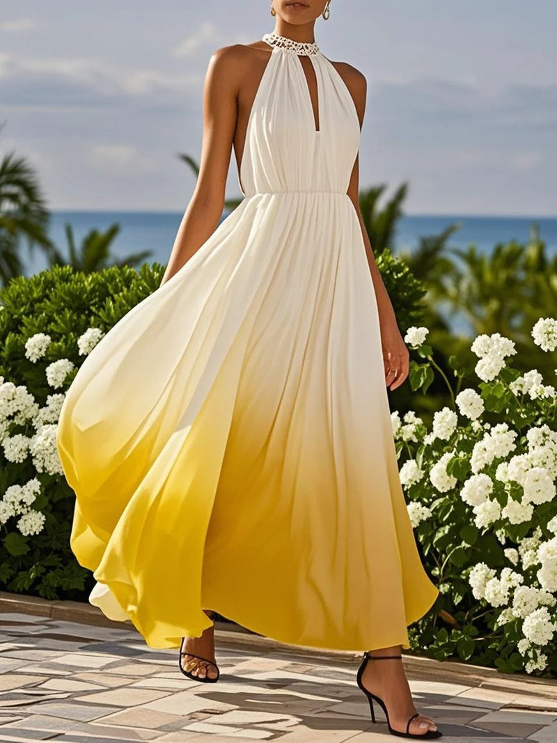 Imani - Luxe Chiffon Maxi Dress