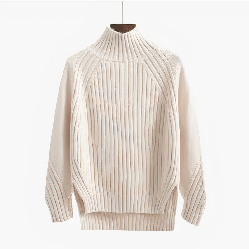 MIRTHA | Knitted Turtle Neck Sweater