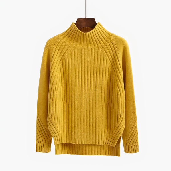 MIRTHA | Knitted Turtle Neck Sweater