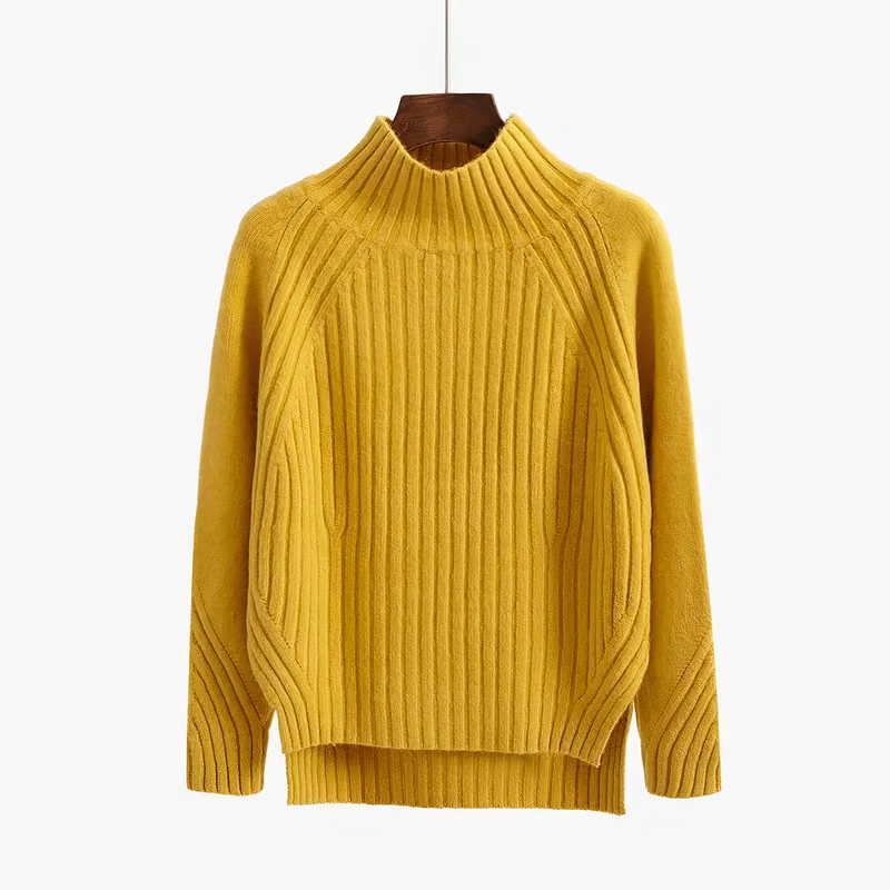 MIRTHA | Knitted Turtle Neck Sweater