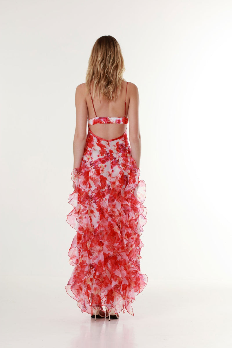 Silvana - Floral Luxe Maxi Dress