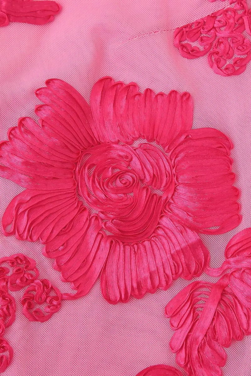 Amara - Luxe Rose Maxi Dress