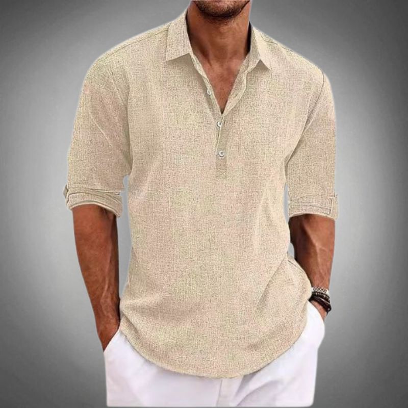 Ricardo | Old Money Classic Linen Polo