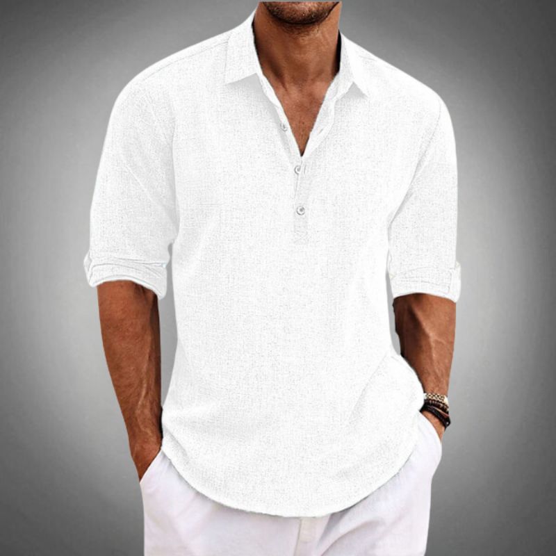 Ricardo | Old Money Classic Linen Polo