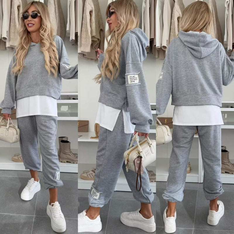 Armada - Hooded Casual Patchwork Set