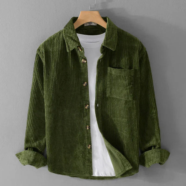Matthew™ | Timeless Corduroy Button-Up Shirt