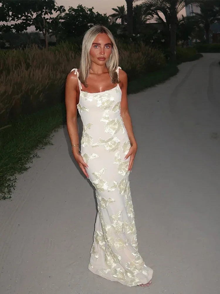 Rose - Elegant Rose Maxi Dress