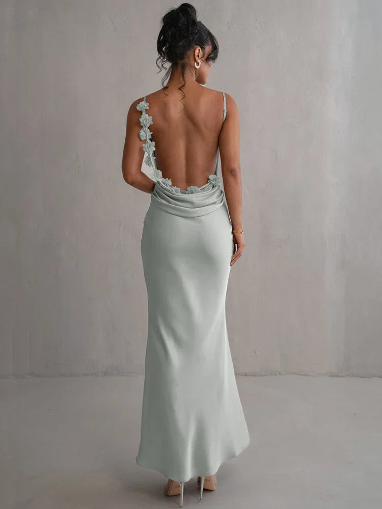 Pauline - Elegant Sultry Backless Dress