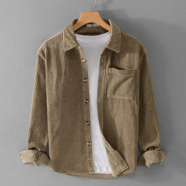 Matthew™ | Timeless Corduroy Button-Up Shirt