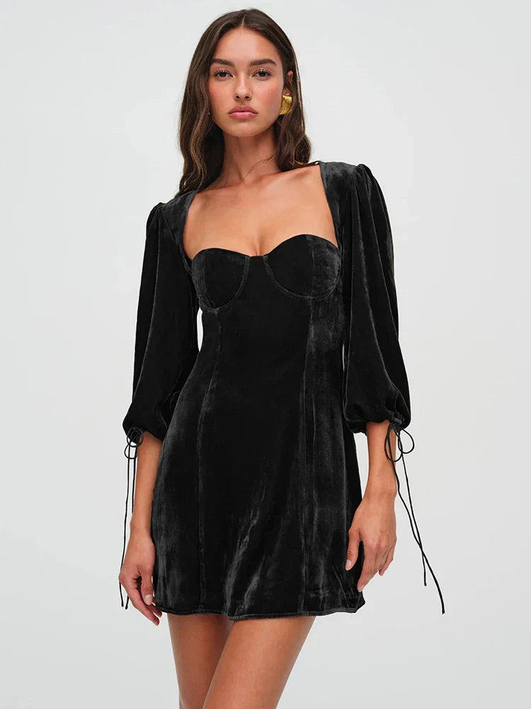 Nova - Backless Mini Bodycon Dress