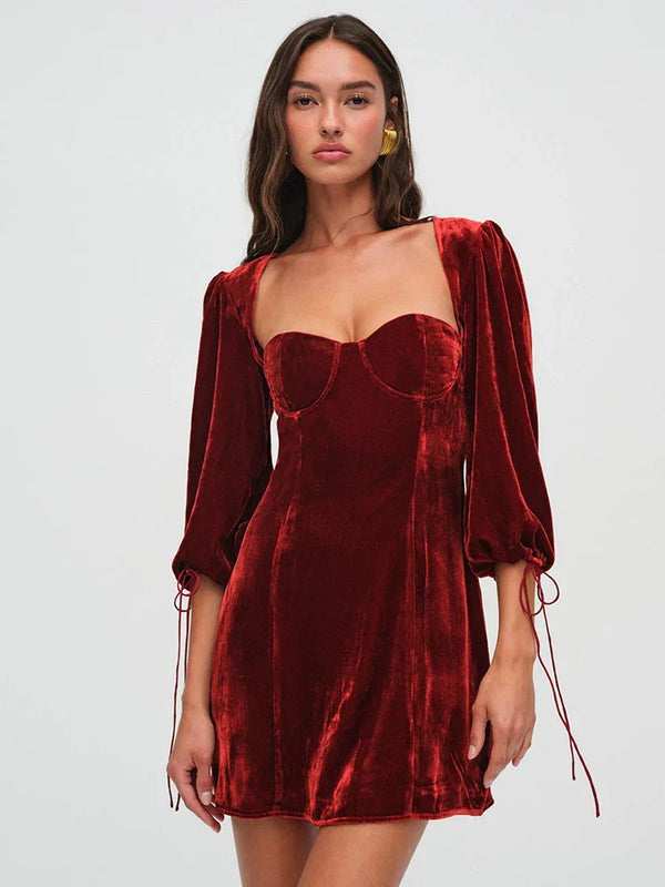 Nova - Backless Mini Bodycon Dress