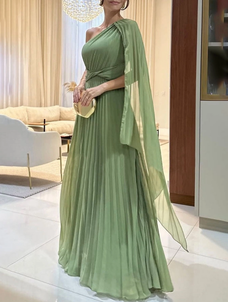 Lucy - Elegant Flowing Pleated Dress